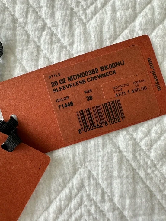 Missoni Ribbed Halter Top - Picture 8 of 8